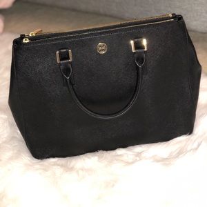 TORY BURCH ROBINSON DOUBLE ZIP TOTE